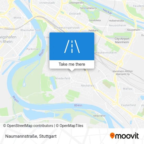 Карта Naumannstraße