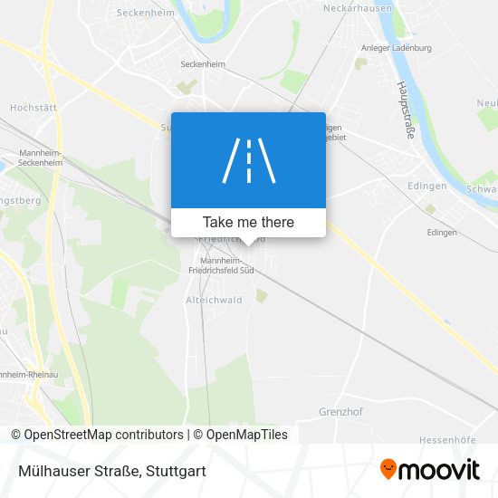 Mülhauser Straße map