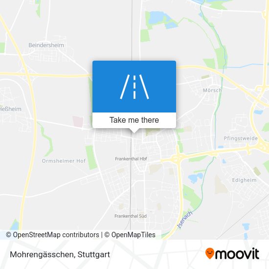 Mohrengässchen map