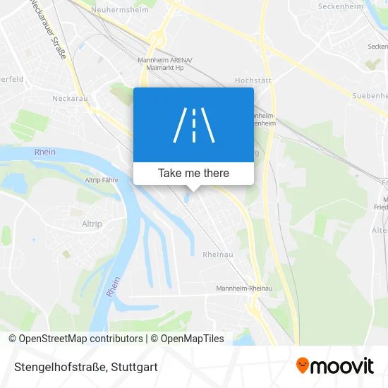 Карта Stengelhofstraße