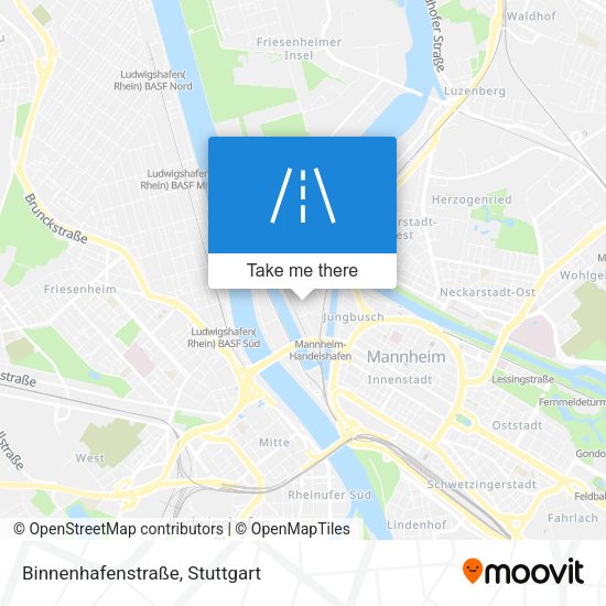 Binnenhafenstraße map