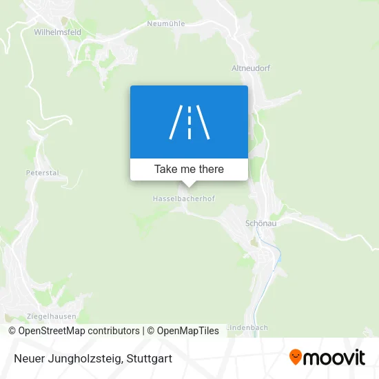 Карта Neuer Jungholzsteig