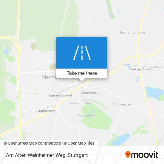Карта Am Alten Weinheimer Weg