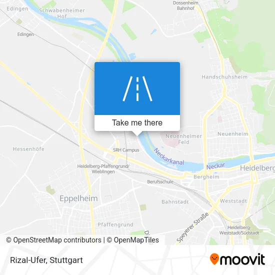 Карта Rizal-Ufer