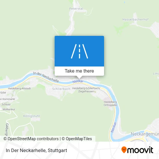 Карта In Der Neckarhelle