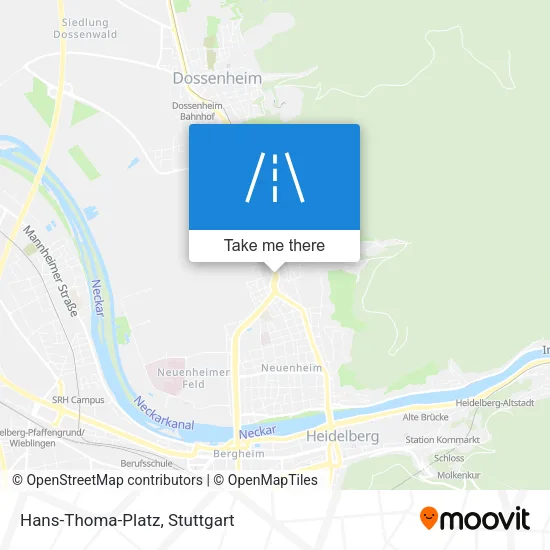 Hans-Thoma-Platz map