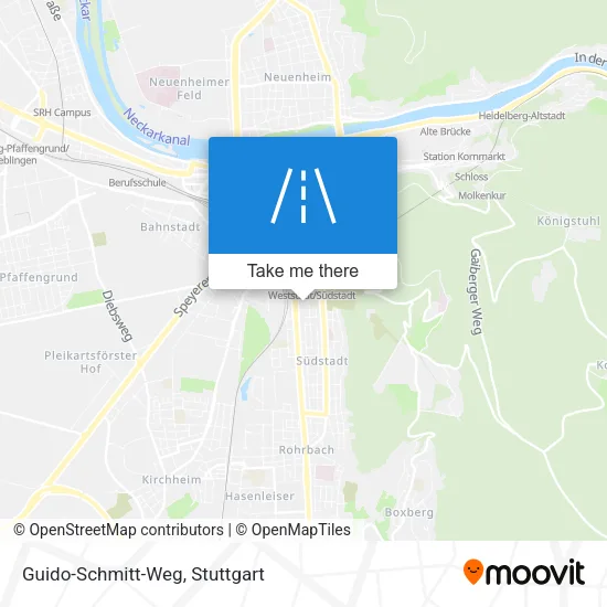 Guido-Schmitt-Weg map