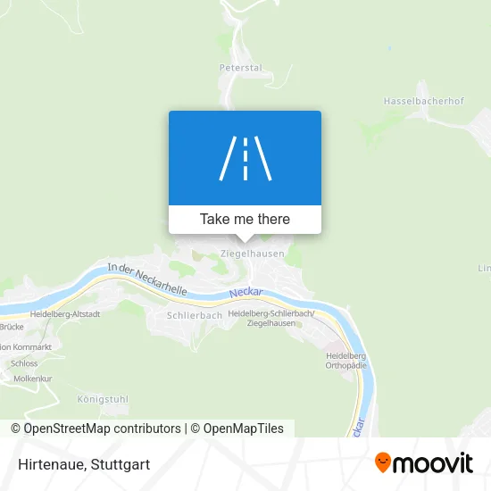 Карта Hirtenaue
