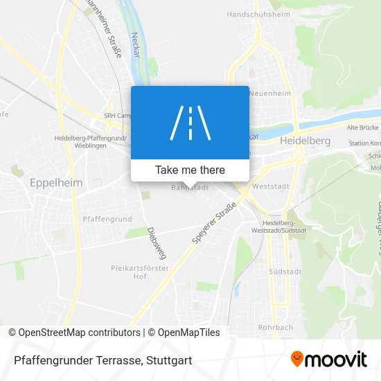 Карта Pfaffengrunder Terrasse