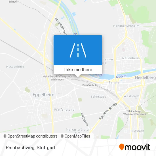 Карта Rainbachweg