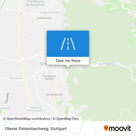 Oberer Geisenbachweg map