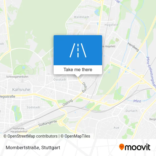 Карта Mombertstraße