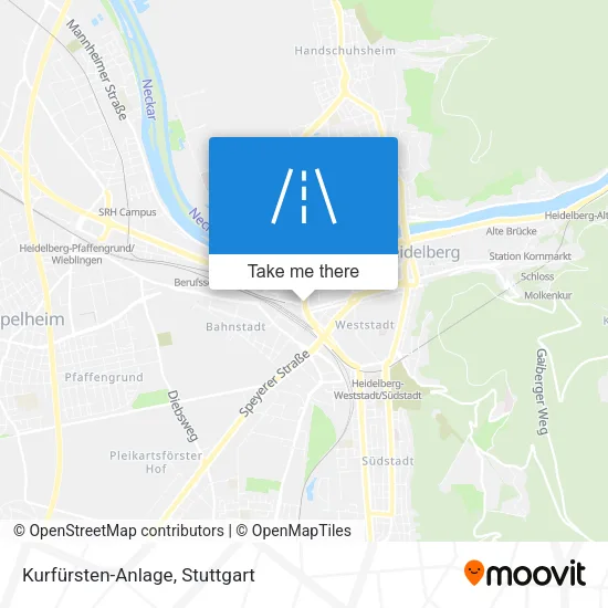Kurfürsten-Anlage map