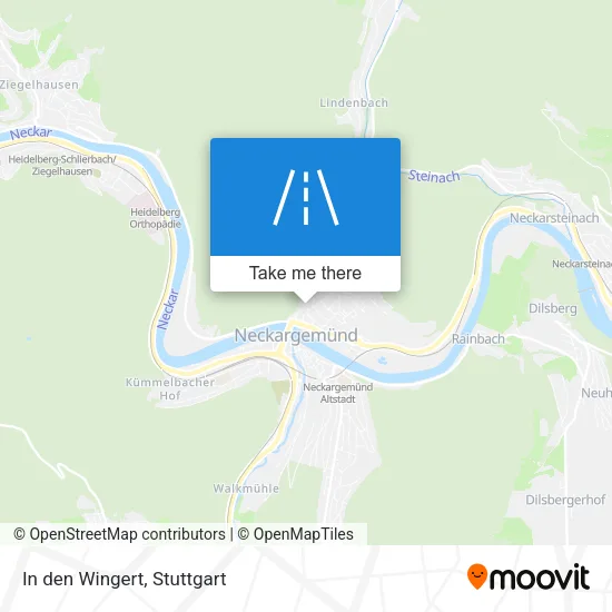 Карта In den Wingert
