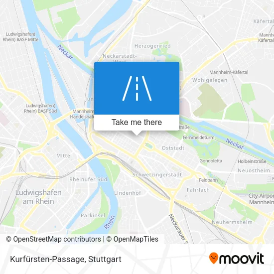 Карта Kurfürsten-Passage