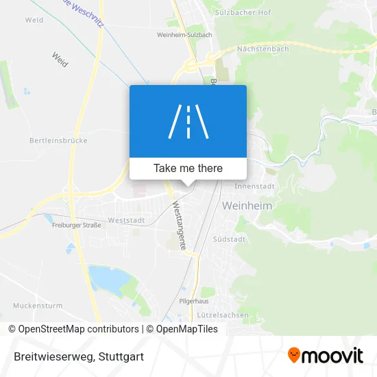Карта Breitwieserweg