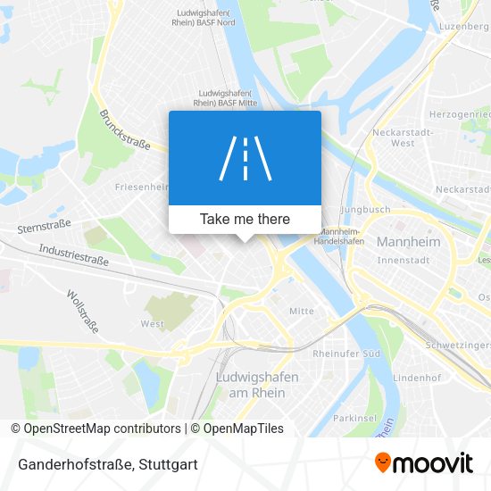 Ganderhofstraße map