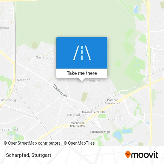 Scharpfad map