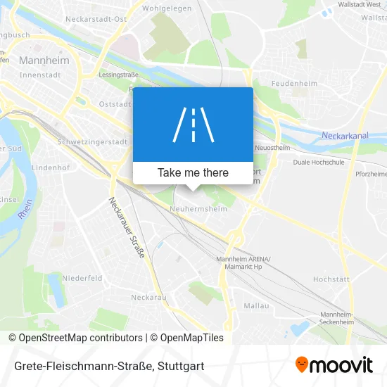 Grete-Fleischmann-Straße map