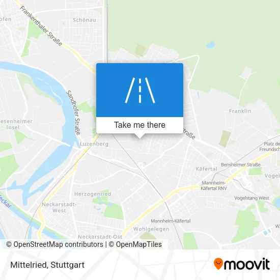 Карта Mittelried