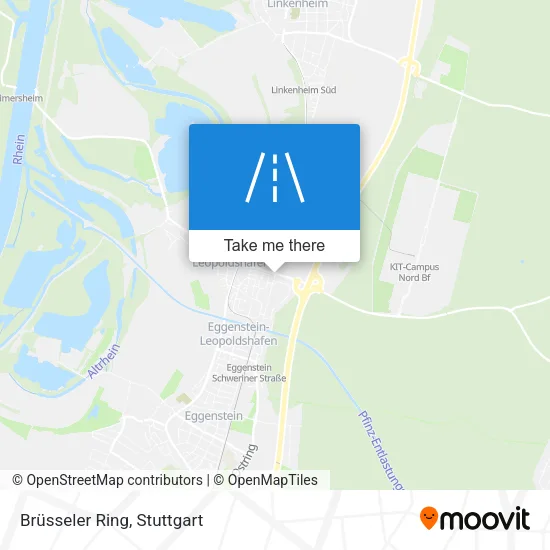 Карта Brüsseler Ring