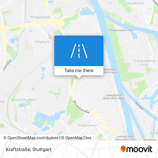 Kraftstraße map