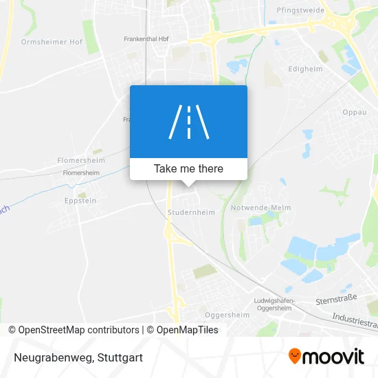 Neugrabenweg map