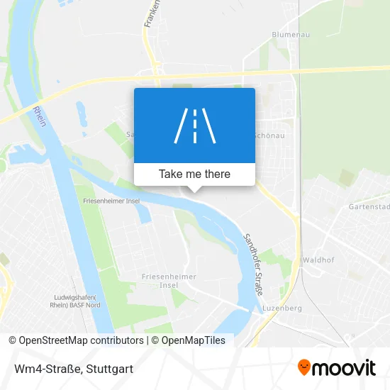 Карта Wm4-Straße