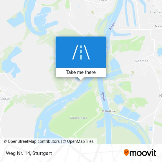 Карта Weg Nr. 14