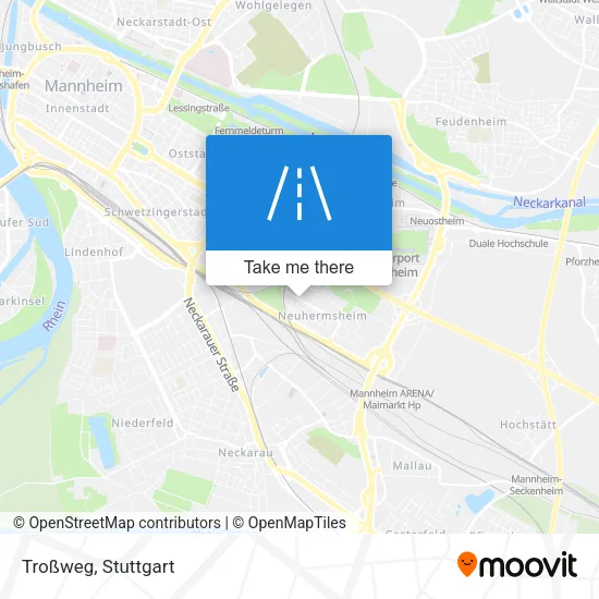 Карта Troßweg