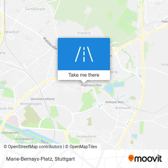 Карта Marie-Bernays-Platz