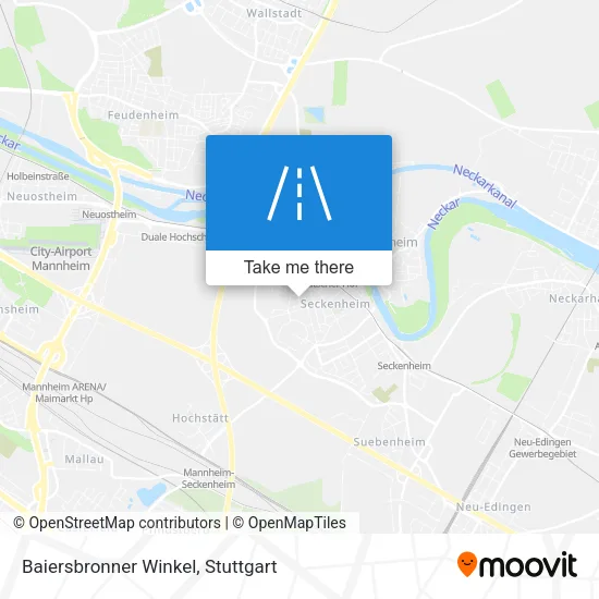 Карта Baiersbronner Winkel