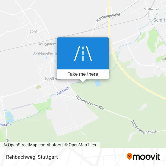 Карта Rehbachweg