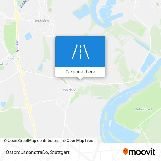 Карта Ostpreussenstraße