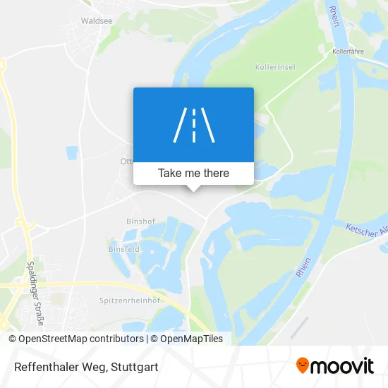 Карта Reffenthaler Weg