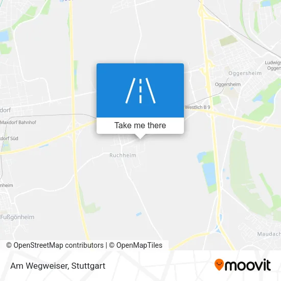Карта Am Wegweiser