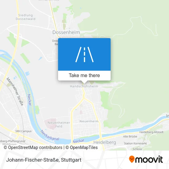 Карта Johann-Fischer-Straße