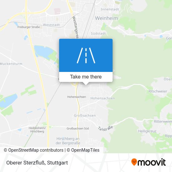 Oberer Sterzfluß map