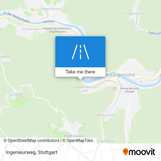 Карта Ingenieurweg