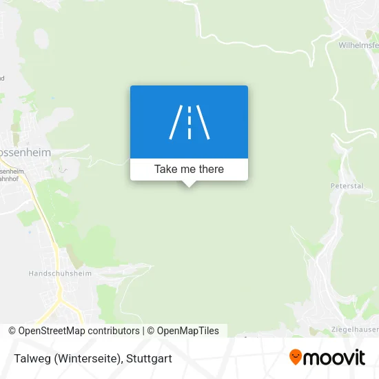 Карта Talweg (Winterseite)
