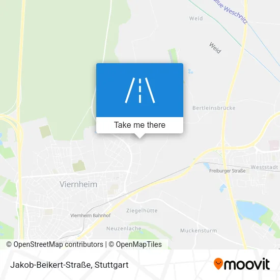 Карта Jakob-Beikert-Straße