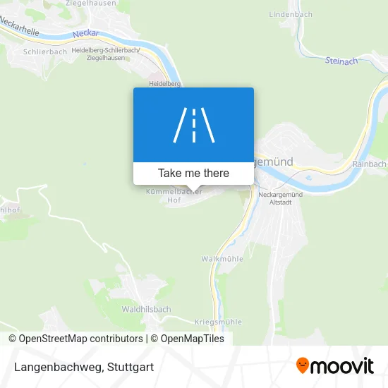 Карта Langenbachweg