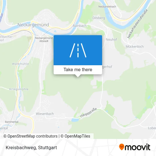 Карта Kreisbachweg