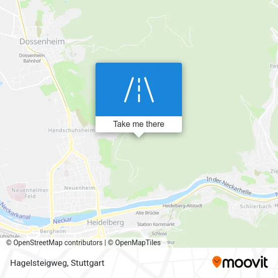 Hagelsteigweg map