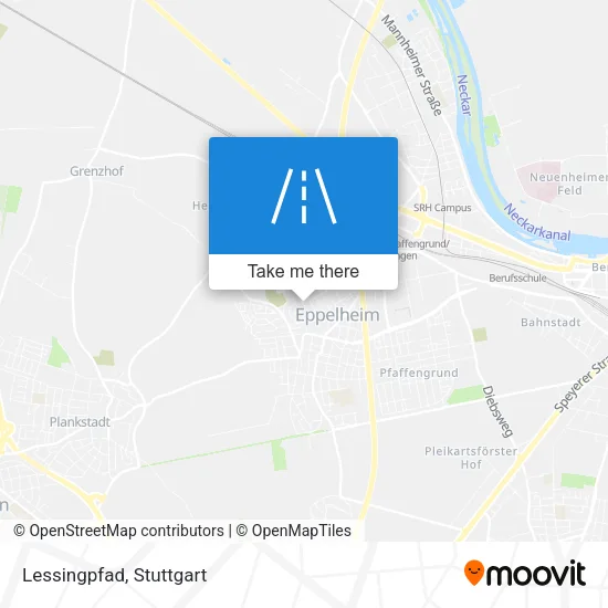 Карта Lessingpfad