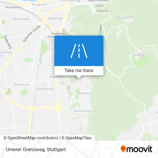 Карта Unterer Grenzweg