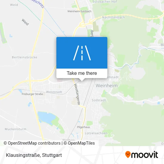 Klausingstraße map