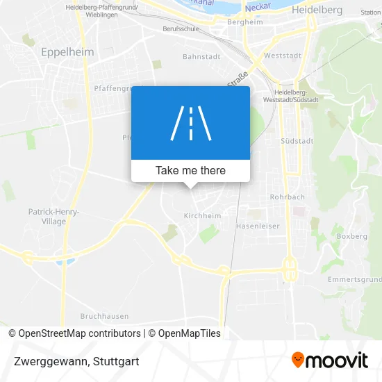 Карта Zwerggewann