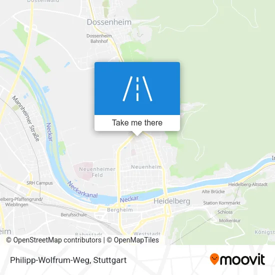 Карта Philipp-Wolfrum-Weg