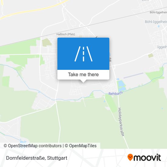 Dornfelderstraße map